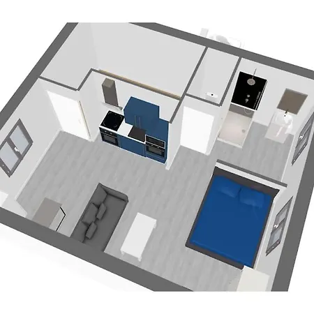 Lasweethousebleutee Tout Confort Vitry-le-François Exterior foto